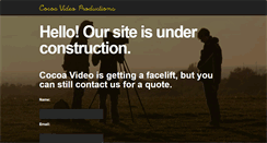 Desktop Screenshot of cocoavideo.com